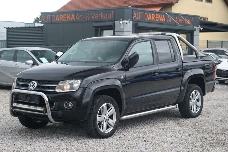 Schwarz Gebraucht 2010 VW Amarok Highline Abholung | 8.490 € (Fairer Preis) - Bild 1/4