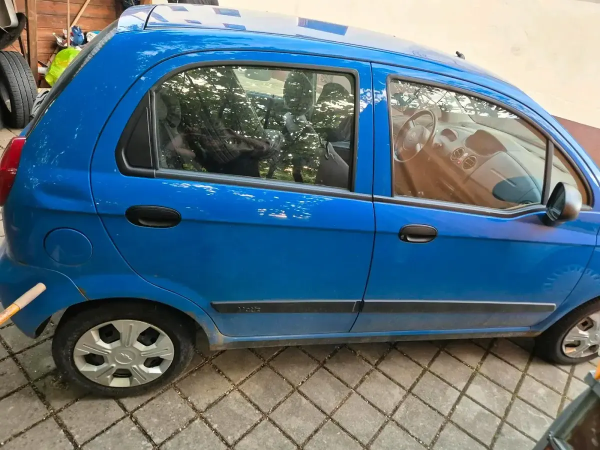 Używany Chevrolet Matiz 2008 Niebieski Hatchback