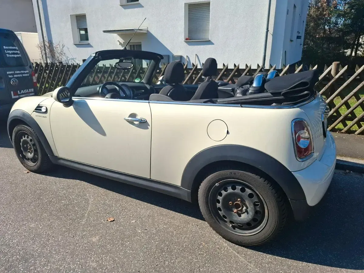 Gebraucht Mini ONE 98 PS (72 kW) 2012 Weiß Kleinwagen