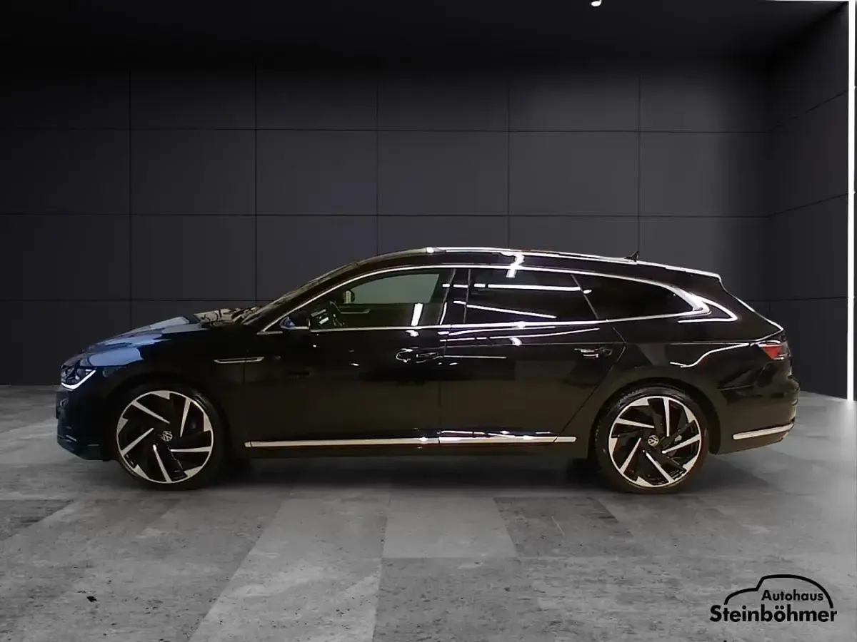 Gebraucht VW Arteon R-line 200 PS (147 kW) 2021 Deep black perleffekt (schwarz) Kombi