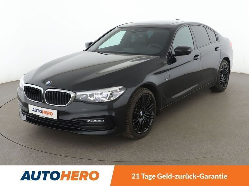 Schwarz Gebraucht 2017 BMW 540 Sport Line Limousine | 31.710 € (Superpreis) - Bild 1/3