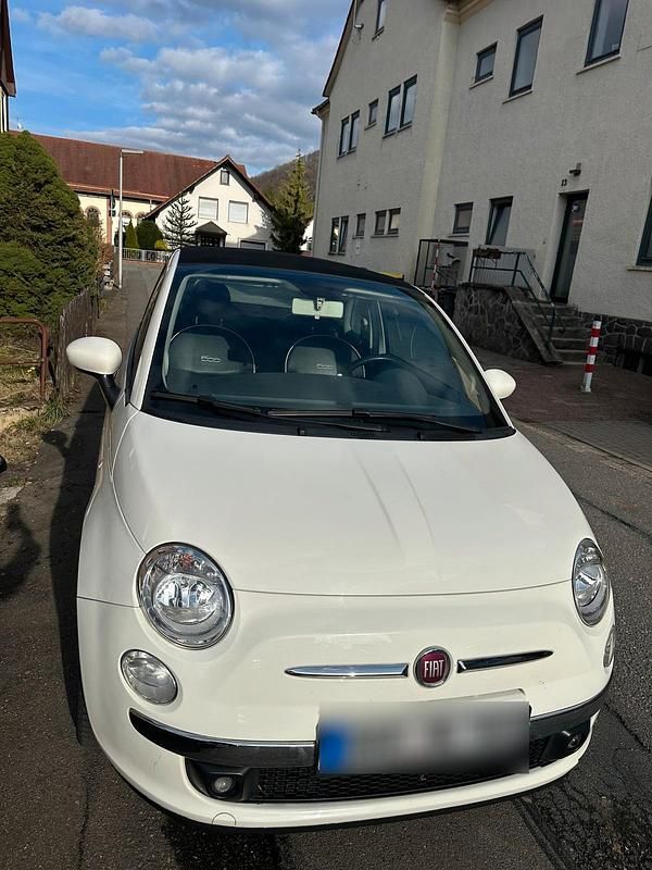 Gebraucht Fiat 500C 69 PS (50 kW) 2014 Weiß Cabrio