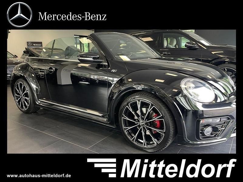 Schwarz Gebraucht 2017 VW Beetle Exclusive Cabrio | 24.980 € (Teuer) - Bild 1/4