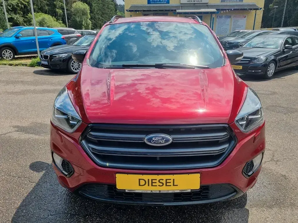 Gebraucht Ford Kuga ST-Line 150 PS (110 kW) 2019 Rot SUV