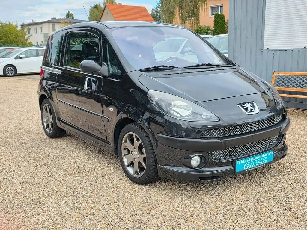Gebraucht Peugeot 1007 RC 109 PS (80 kW) 2007 Schwarz Van / Kleinbus