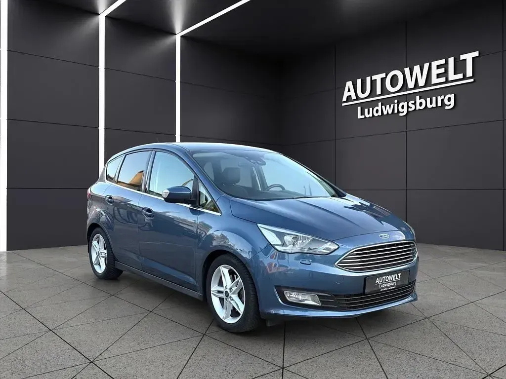 Gebraucht Ford C-MAX Titanium 150 PS (110 kW) 2019 Blau Van / Kleinbus