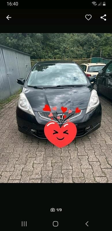 Gebraucht Honda Jazz 95 PS (69 kW) 2009 Schwarz Kleinwagen