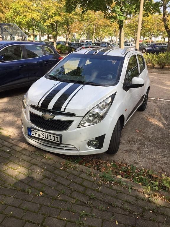 Weiß Gebraucht 2011 Chevrolet Spark LS Kleinwagen | 2.300 € (Guter Preis) - Bild 1/4