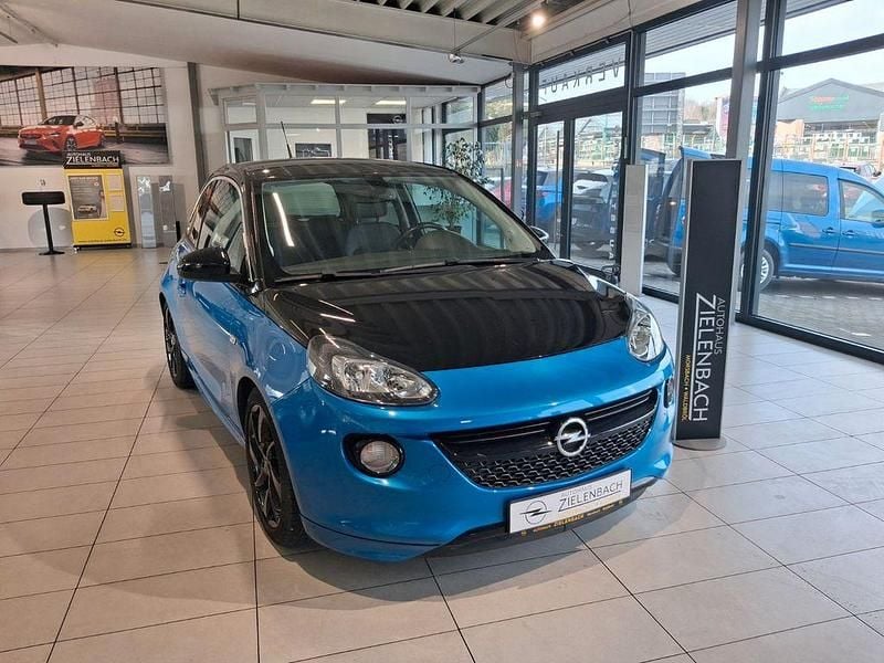 Blau Gebraucht 2017 Opel Adam Kleinwagen | 10.400 € (Fairer Preis) - Bild 1/4
