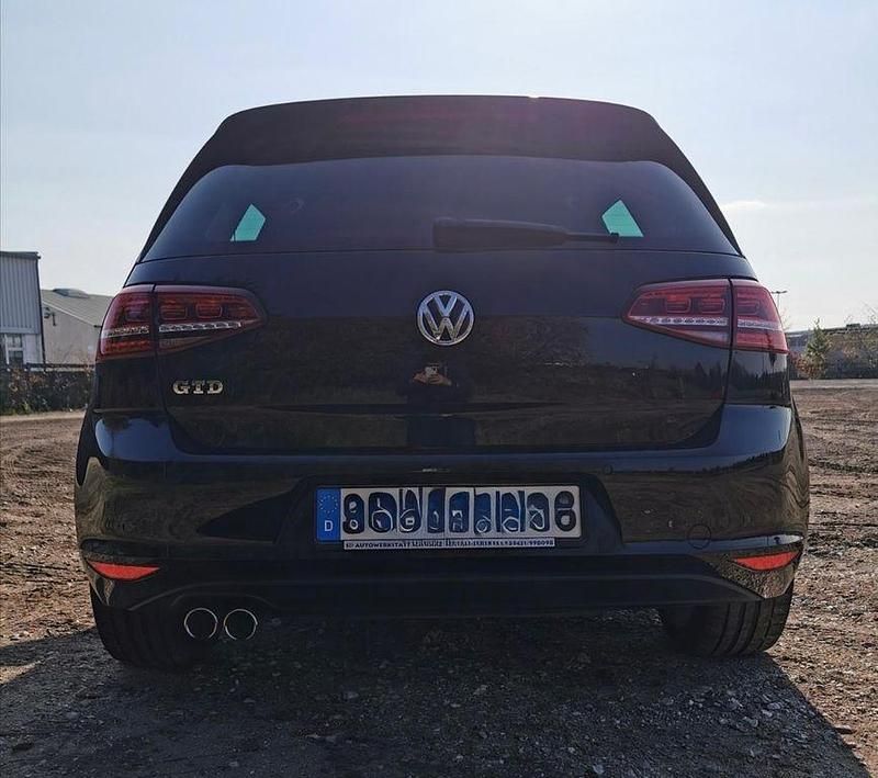 Gebraucht VW Golf VII GTD 184 PS (135 kW) 2014 Schwarz Limousine