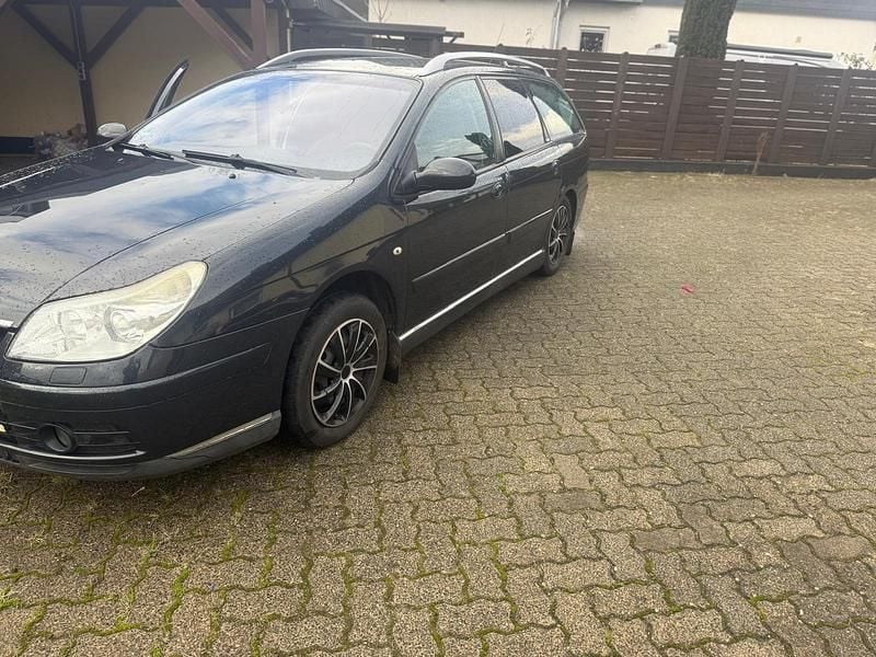 Schwarz Gebraucht 2008 Citroën C5 Kombi | 2.999 € (Superpreis) - Bild 1/4