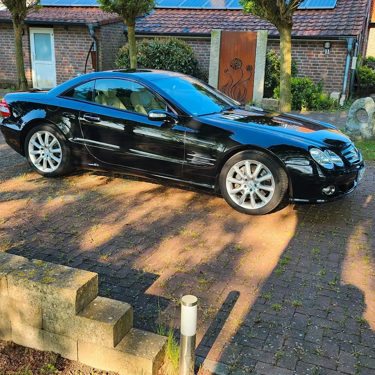 Gebraucht Mercedes SL500 388 PS (285 kW) 2007 Schwarz Cabrio
