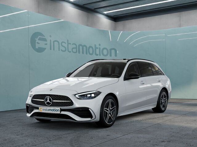 Weiß Gebraucht 2023 Mercedes C300e Kombi | 43.275 € (Etwas zu teuer) - Bild 1/2