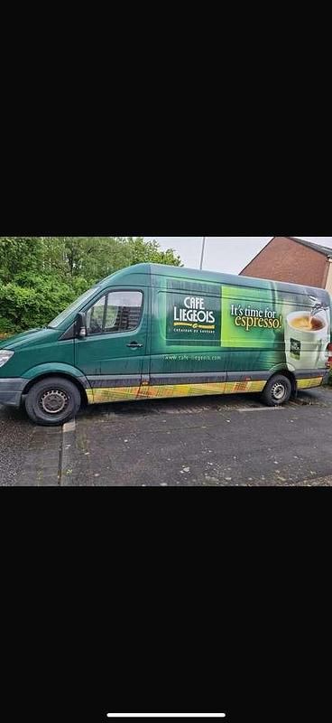 Gebraucht Mercedes Sprinter 110 PS (80 kW) 2012 Grün Van
