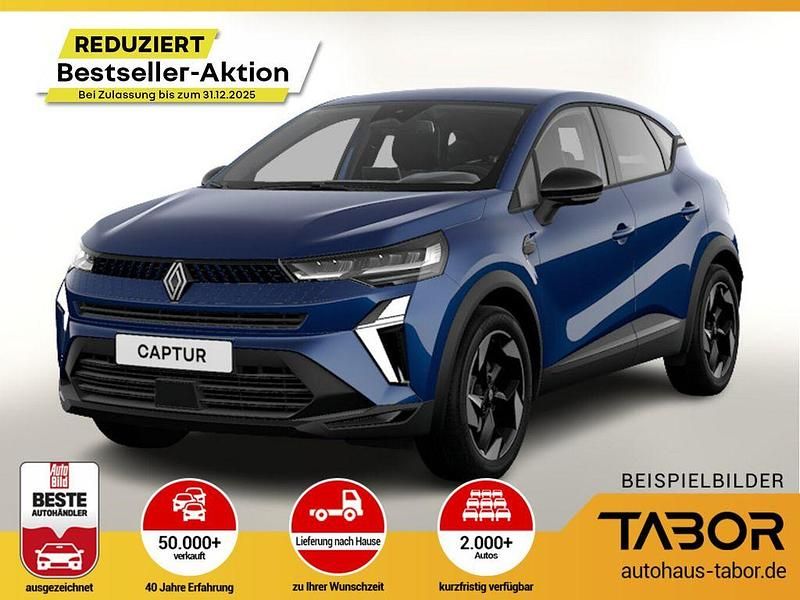 Blau Neu 2025 Renault Captur Techno SUV | 30.132 € (Fairer Preis) - Bild 1/4