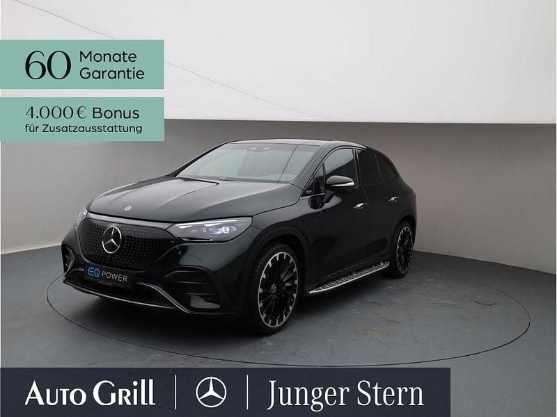 Gebraucht Mercedes EQE500 Night 300 kW (408 PS) 2024 Metalliclack smaragdgrün (metallic) SUV