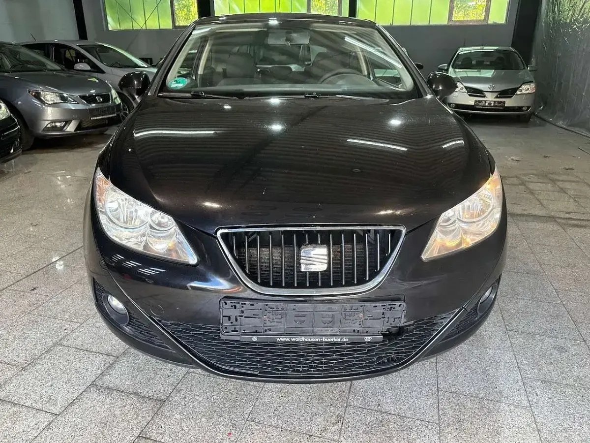 Gebraucht Seat Ibiza SC Stylance 86 PS (63 kW) 2009 Schwarz Kleinwagen