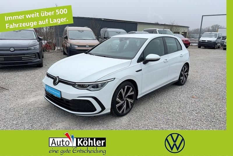 Pure white Gebraucht 2022 VW Golf VIII R-line | 26.210 € (Guter Preis) - Bild 1/3