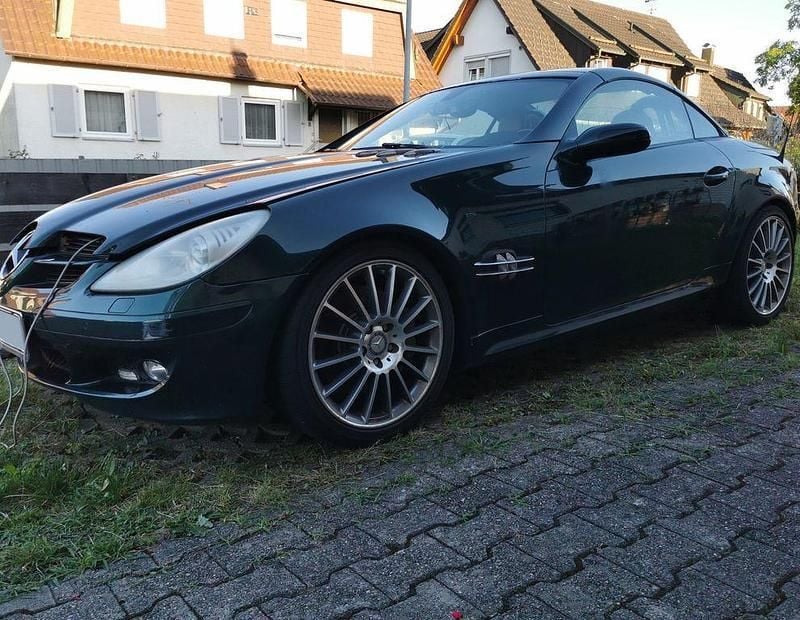 Grün Gebraucht 2004 Mercedes SLK200 Cabrio | 5.500 € (Superpreis) - Bild 1/4