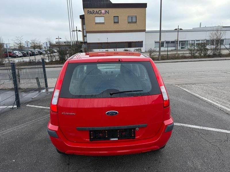Gebraucht Ford Fusion Style 80 PS (58 kW) 2009 Rot Kleinwagen
