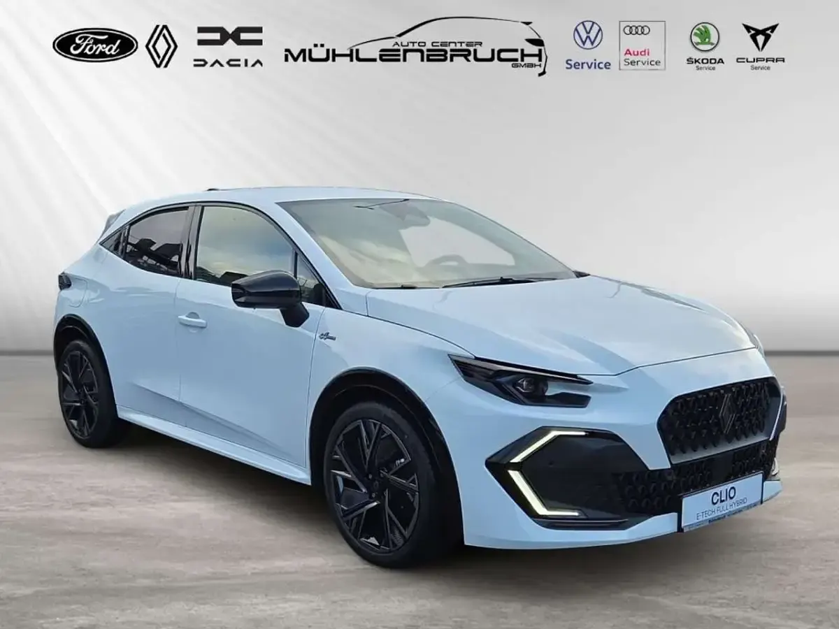 Ny Renault Clio V Esprit Alpine 158 HK (116 kW) 2026 Hvid Hatchback