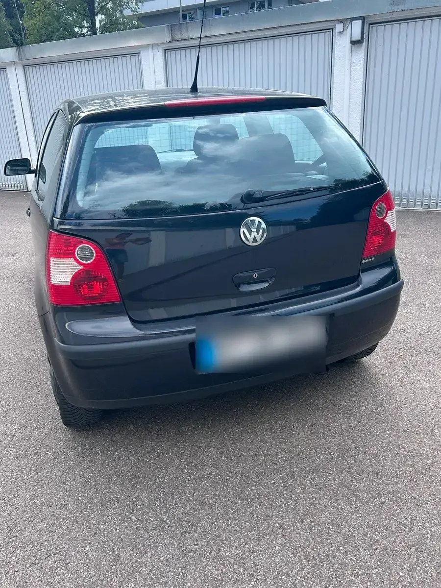 Gebraucht VW Polo 54 PS (39 kW) 2005 Schwarz Kleinwagen