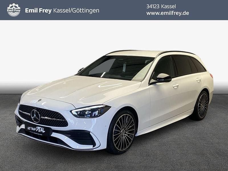 Neu Mercedes C200 AMG line 204 PS (150 kW) 2025 Weiß Limousine