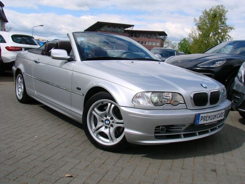 Silber Gebraucht 2003 BMW 330 Cabriolet Sport Line Cabrio | 11.980 € (Superpreis) - Bild 1/4