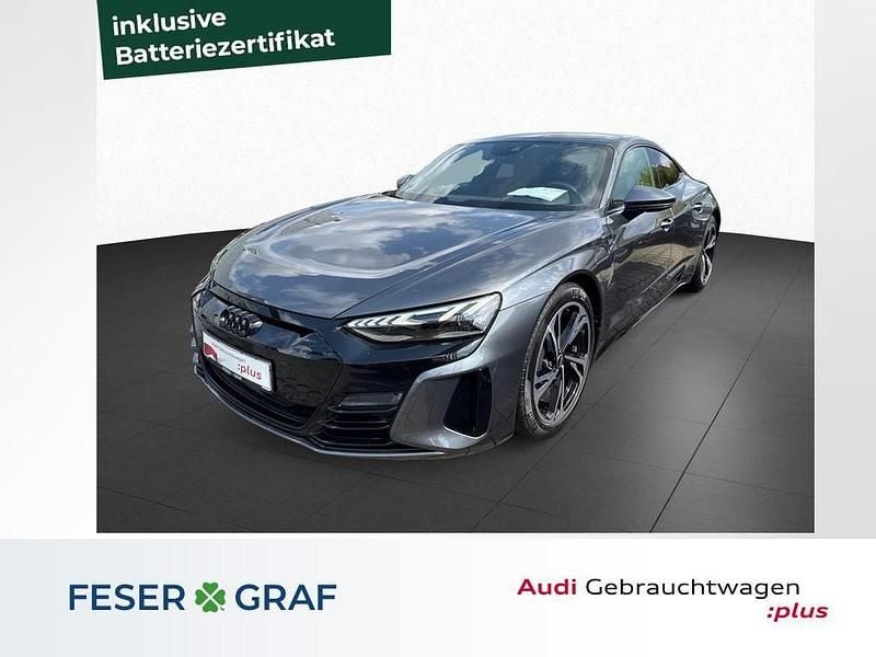 Daytonagrau perleffekt Gebraucht 2022 Audi e-tron GT quattro Ambiente Limousine | 49.990 € (Superpreis) - Bild 1/4