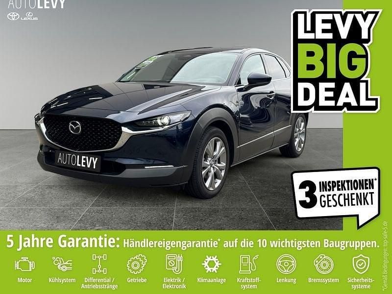 Blau Gebraucht 2024 Mazda CX-30 Exclusive-Line SUV | 26.987 € (Fairer Preis) - Bild 1/4