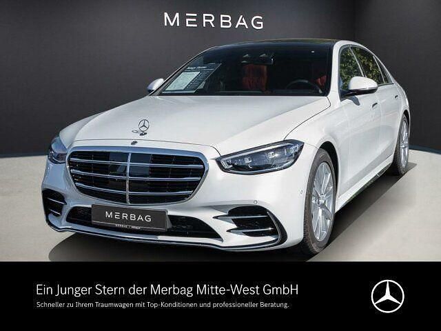 Manufaktur lack manufaktur opalithweiß bright Gebraucht 2024 Mercedes S350 AMG Limousine | 105.450 € (Fairer Preis) - Bild 1/4