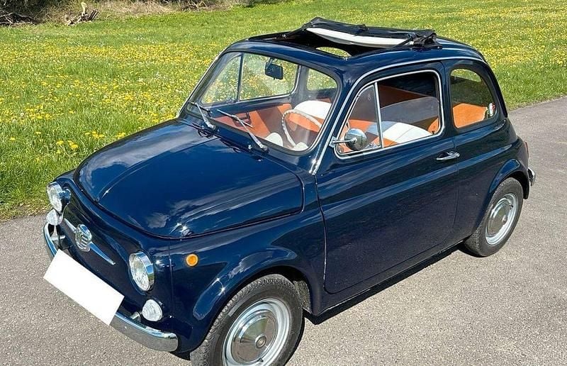 Gebraucht Fiat 500 18 PS (13 kW) 1969 Blau Kleinwagen