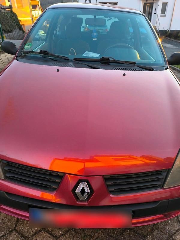 Gebraucht Renault Clio II 2004 Rot Kleinwagen