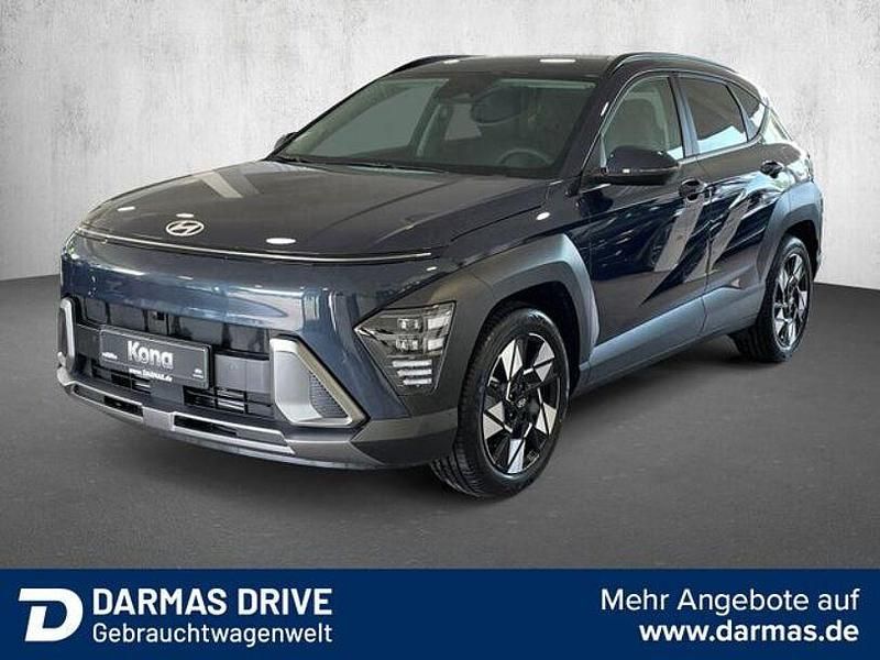 Blau Gebraucht 2024 Hyundai Kona Turbo SUV | 31.990 € (Fairer Preis) - Bild 1/4