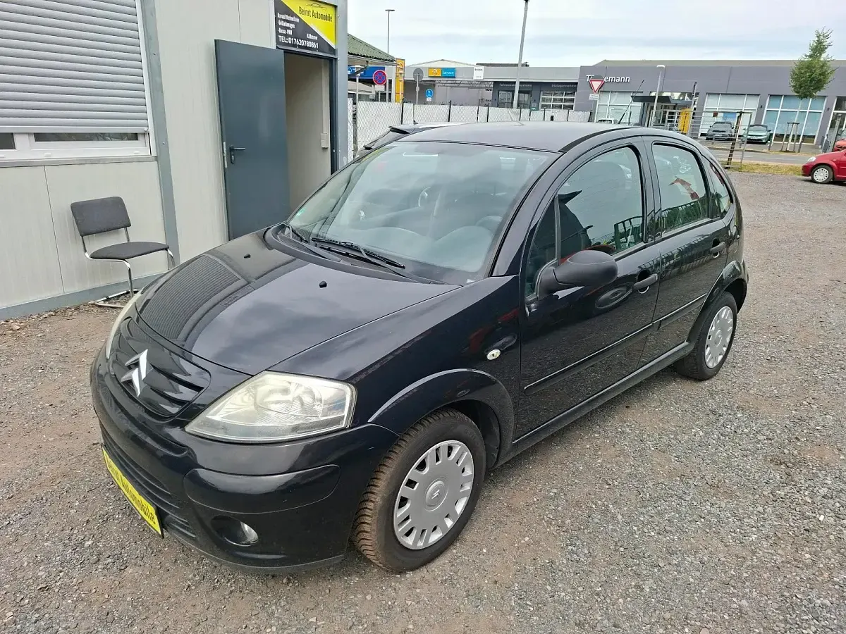 Gebraucht Citroën C3 2007 Schwarz Kleinwagen