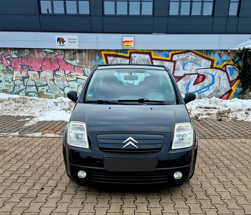 Gebraucht Citroën C2 60 PS (44 kW) 2006 Schwarz Kleinwagen