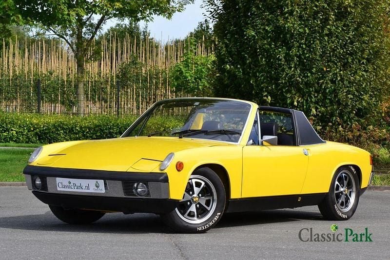 Gelb Gebraucht 1970 Porsche 914 Cabrio | 26.900 € - Bild 1/4