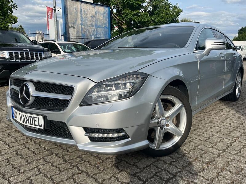 Silber Gebraucht 2013 Mercedes CLS350 Shooting Brake Kombi | 16.990 € (Fairer Preis) - Bild 1/4