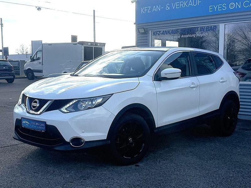 Weiß Gebraucht 2014 Nissan Qashqai Acenta SUV | 9.400 € (Guter Preis) - Bild 1/4