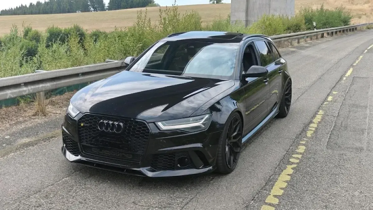 Gebraucht Audi RS6 Performance 605 PS (444 kW) 2017 Schwarz Kombi