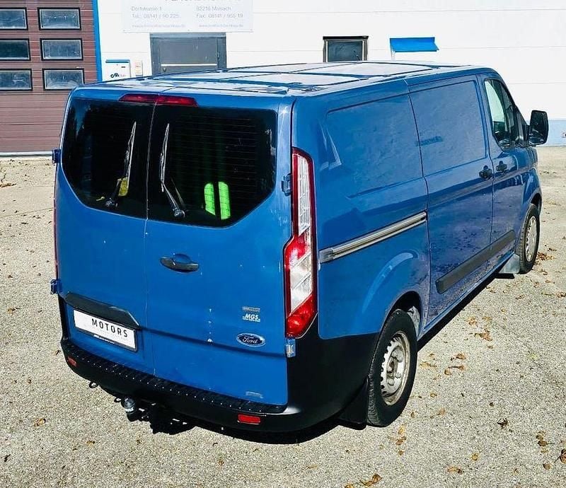 Gebraucht Ford Transit Custom 125 PS (91 kW) 2012 Blau Van / Kleinbus