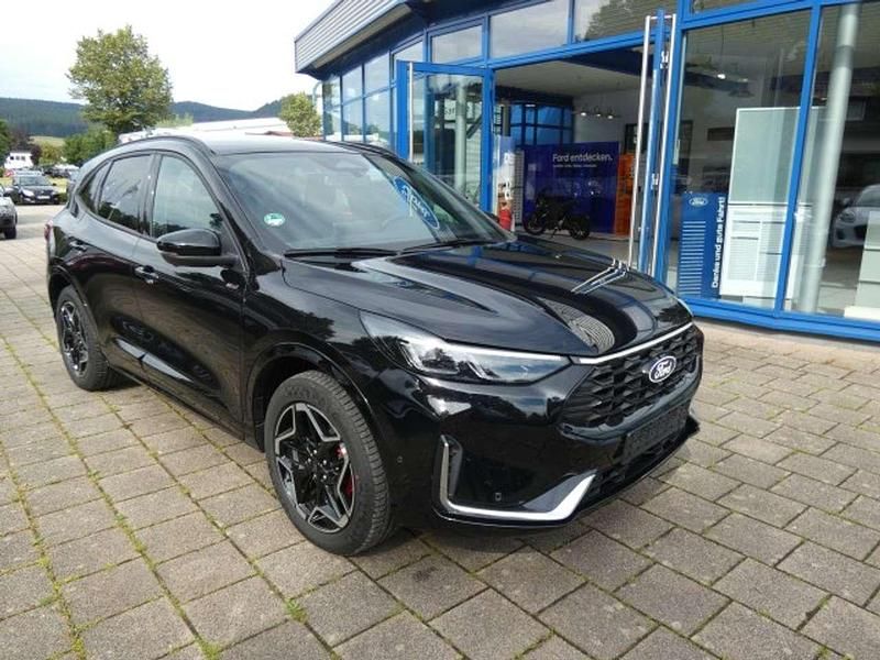Obsidianschwarz metallic Gebraucht 2024 Ford Kuga ST-Line X SUV | 36.550 € (Fairer Preis) - Bild 1/4