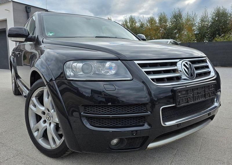 Schwarz Gebraucht 2005 VW Touareg Sport SUV | 14.999 € - Bild 1/4