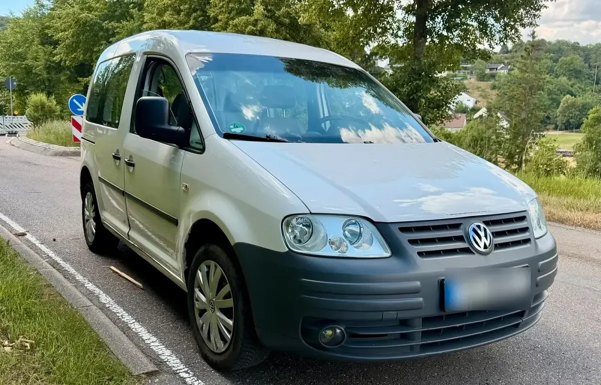 Gebraucht VW Caddy Life 75 PS (55 kW) 2005 Weiß Van / Kleinbus
