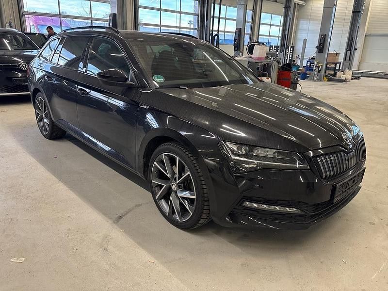 Gebraucht Skoda Superb SportLine 218 PS (160 kW) 2023 Schwarz Kombi