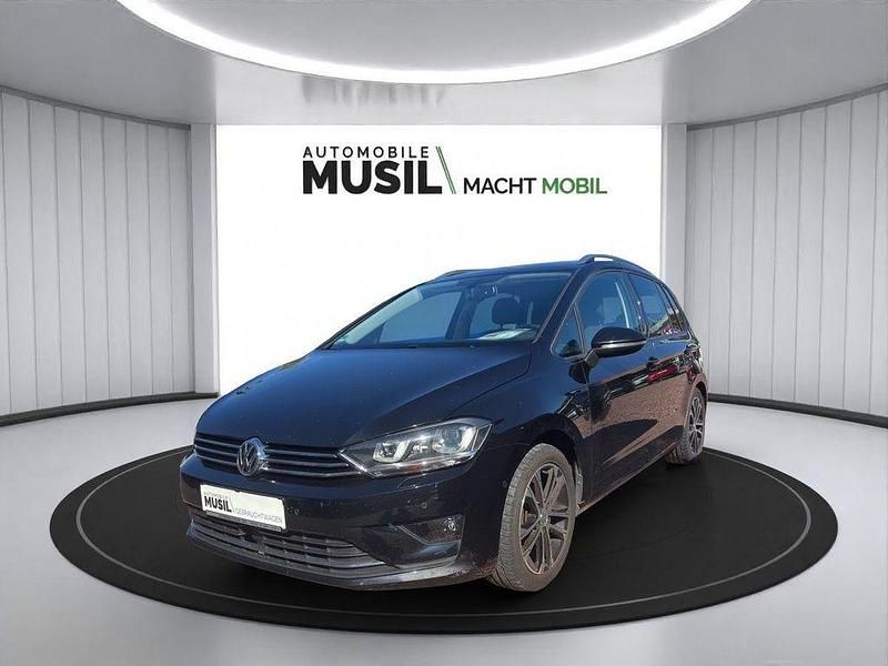 Schwarz Gebraucht 2015 VW Golf Sportsvan LOUNGE Van / Kleinbus | 11.970 € (Fairer Preis) - Bild 1/4