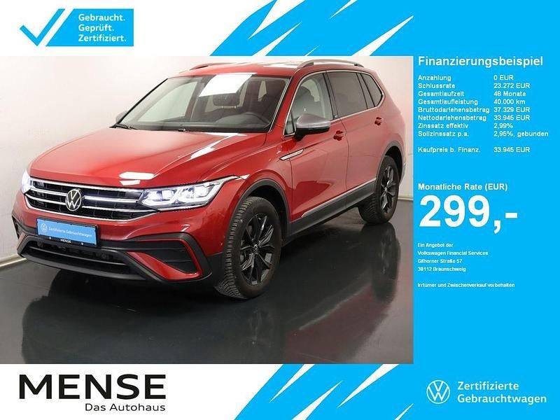 Kings red Gebraucht 2024 VW Tiguan Allspace Move SUV | 33.945 € (Superpreis) - Bild 1/4