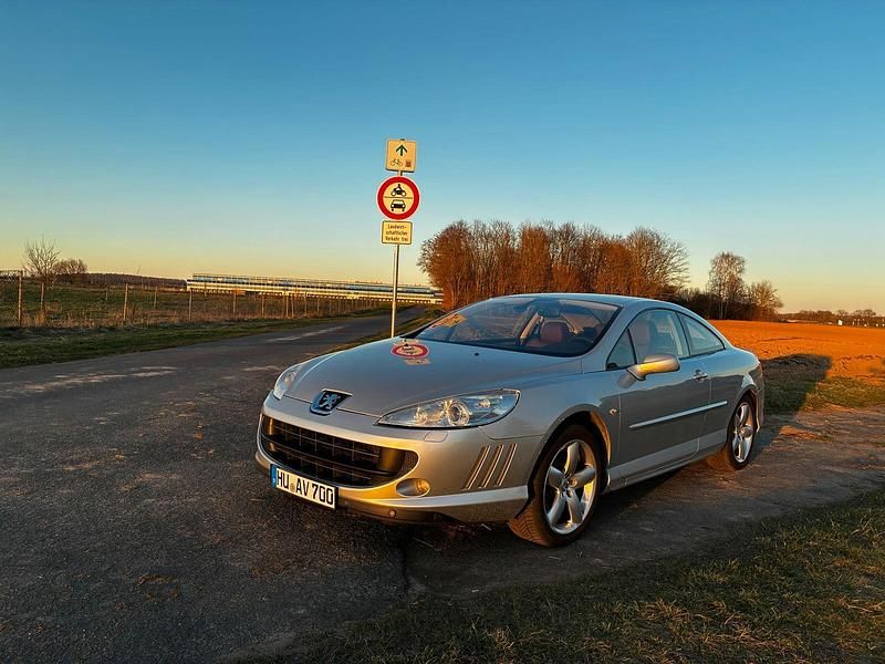 Silber Gebraucht 2007 Peugeot 407 Coupe Coupé | 5.250 € (Fairer Preis) - Bild 1/4