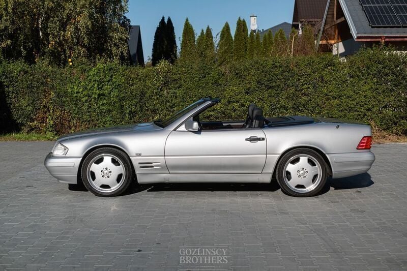 Gebraucht Mercedes SL320 231 PS (169 kW) 1997 Silber Cabrio