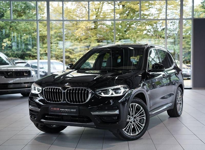 Schwarz Gebraucht 2021 BMW X3 Luxury Line SUV | 34.900 € (Fairer Preis) - Bild 1/3